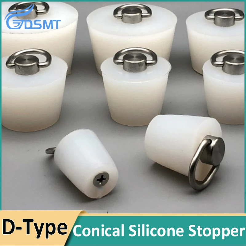 

С D-образной стальной ручкой Коническая заглушка Силиконовая пробка с защитой от обратного потока Слив в пол Вода Отверстие для бассейна Уплотнительные конические заглушки