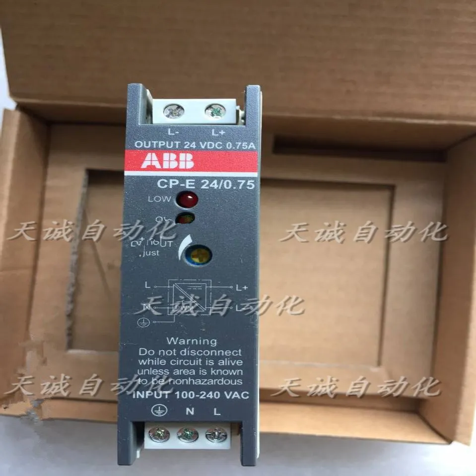 

New original ABB rail type switching power supply CP-E 24/0.75/1.25/2.5/5.0/10.0/20.0