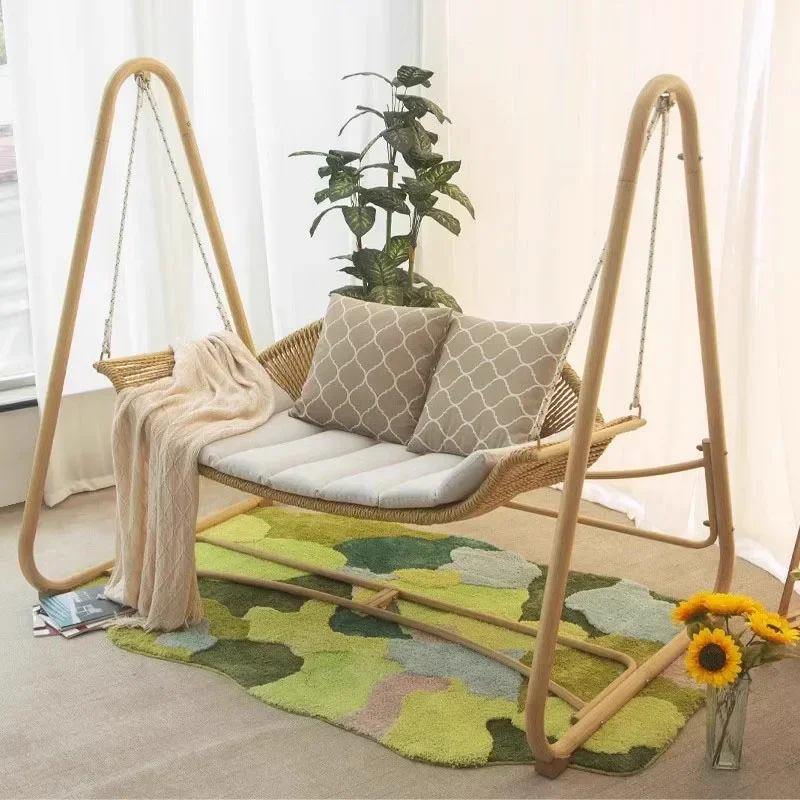 Suspended Street Patio Swings Terrace Loungers Hanging Chair Rocking Patio Swing Garden Shaking Outdoor Furniture Columpiar LLPS