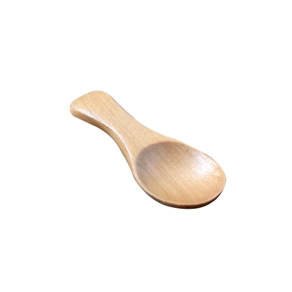 

10 Pcs Spoon Short H Eco Friendly Salt Scoop Bamboo Kitchen Tool Tea Scoop Sugar Spice Coffee Tea Condiment