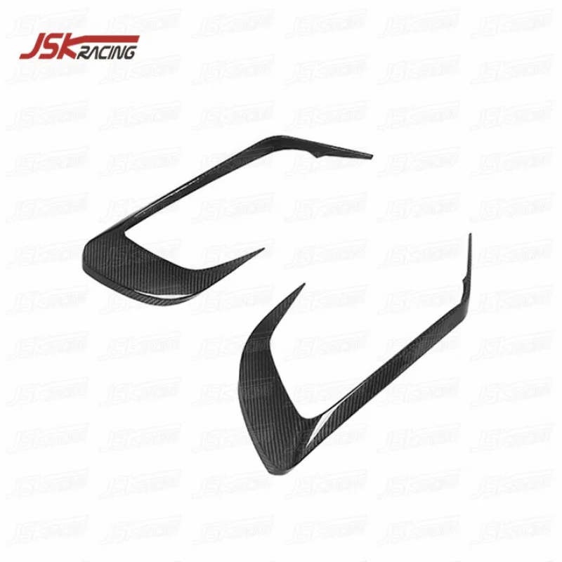 

Carbon Fiber Front Bumper Canards For 2016-2019 Maserati Levante PT Style Modified Upgraded