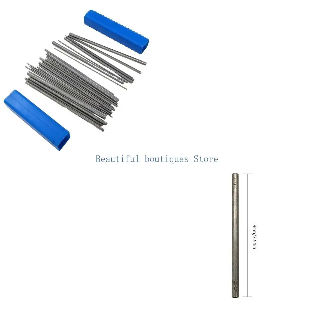 U4LF Pack of 30 DIY Braiding Wire Winding Rods Practical Wire Looping Mandrels