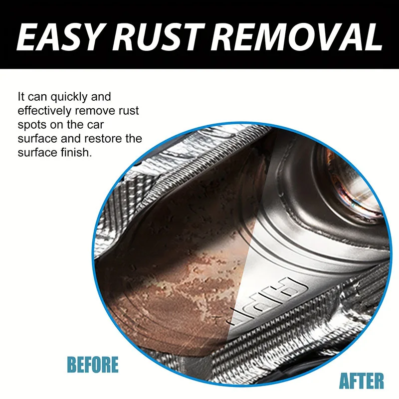 Motorcycle Metal Rust & Wheel Hub Rust Scratch Repair Wax Agent Car Metal Oxidize Long-Lasting Wheel Hub Polish Wax Kit