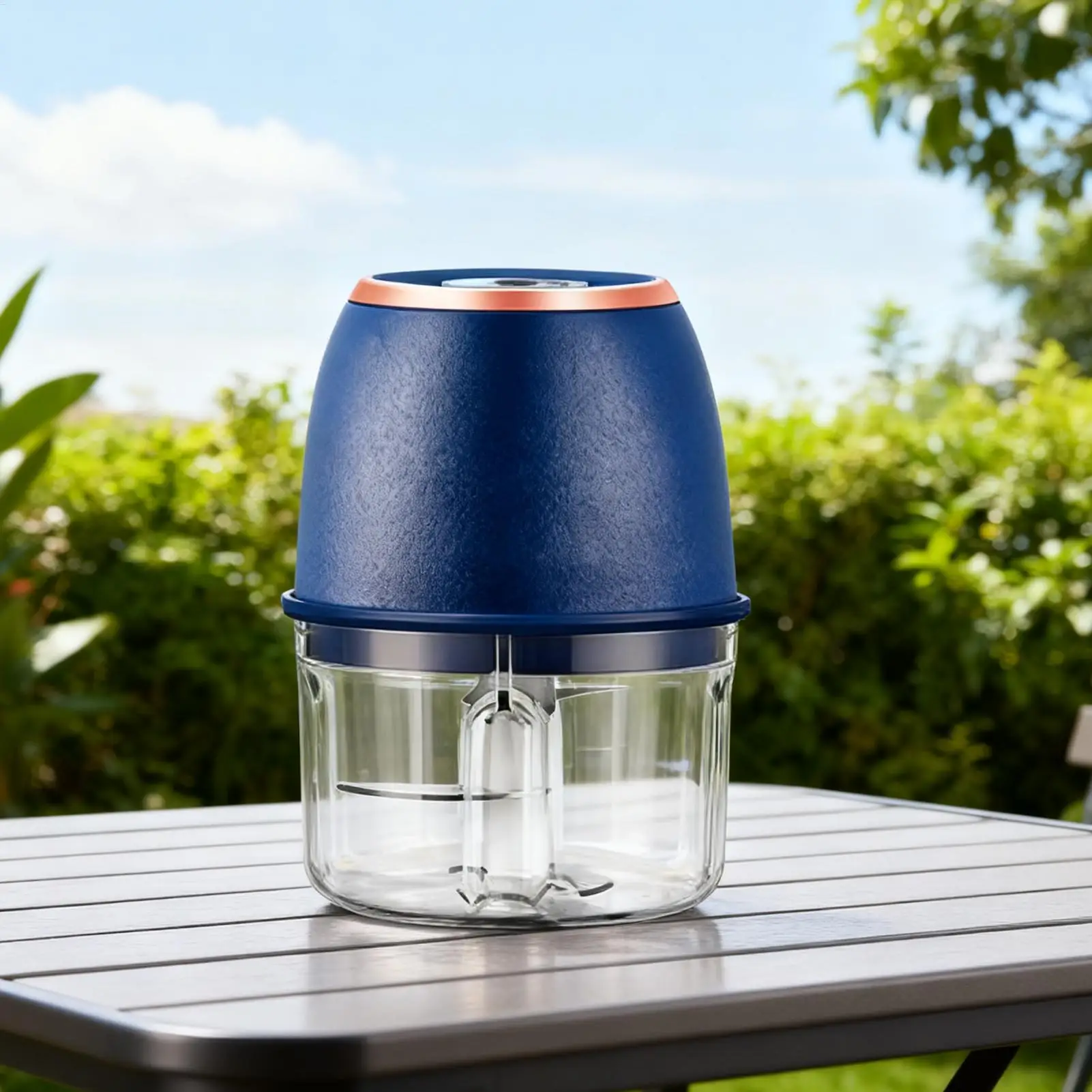 

300ml Rechargeable Kitchen Portable Electric Garlic Vegetable Chopper Mini Food Processor Food Blender