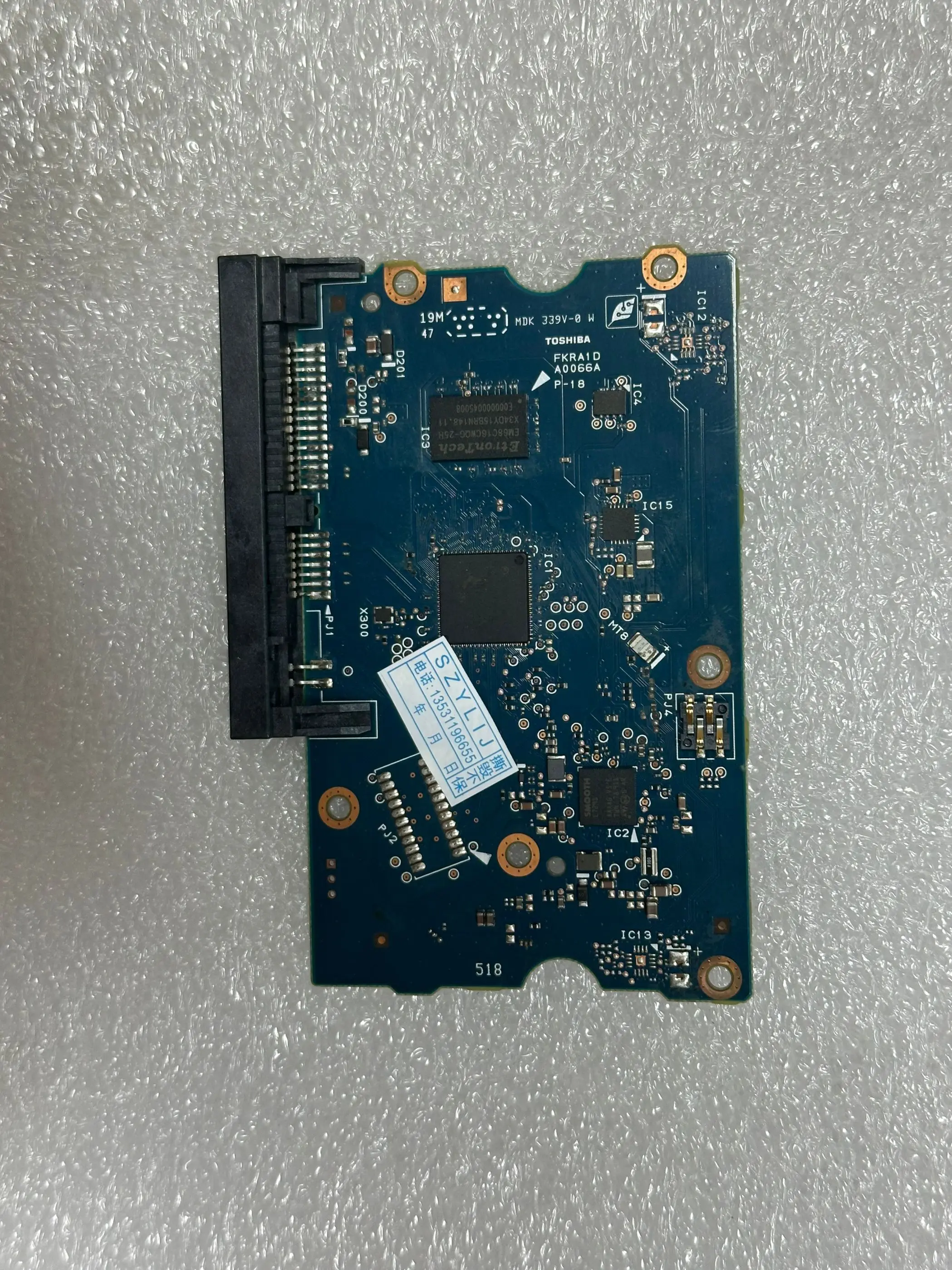 

original hard disk circuit board with board number G0066A has been tested and dispatched