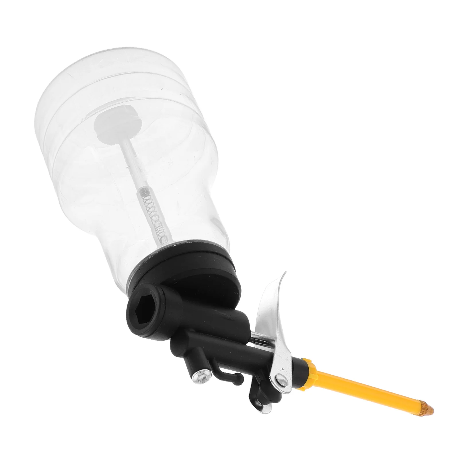 

High Pressure Oil Injector 250ml Transparent Container Copper Nozzle Handheld Oiler Precision Pouring Soft Tube Engine