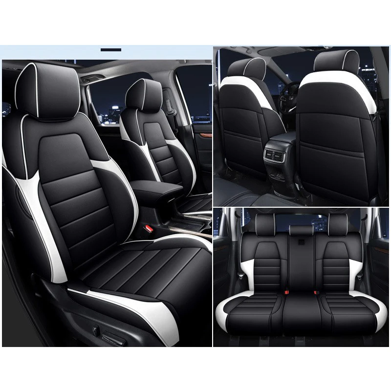 Car Special Car Seat Covers For Honda CRV 2017 2018 2019 2020 2021 CR-V leather Cushion Seat Protector Cover Car accessories