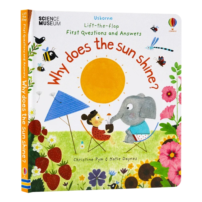 Questions And Answers Why Does The Sun Shine, Children's books aged 3 4 5 6, English Popular science picture books 9781474948173
