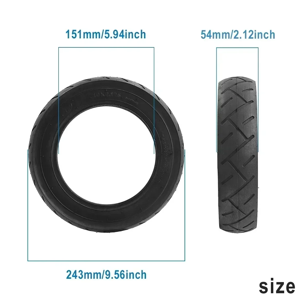 ل Ninebot F20 F25 F30 F40 سكوتر كهربائي قسط ارتداء مقاومة الإطارات الملحقات 10X2.125 الأنبوب الداخلي الخارجي عدم الانزلاق الإطارات