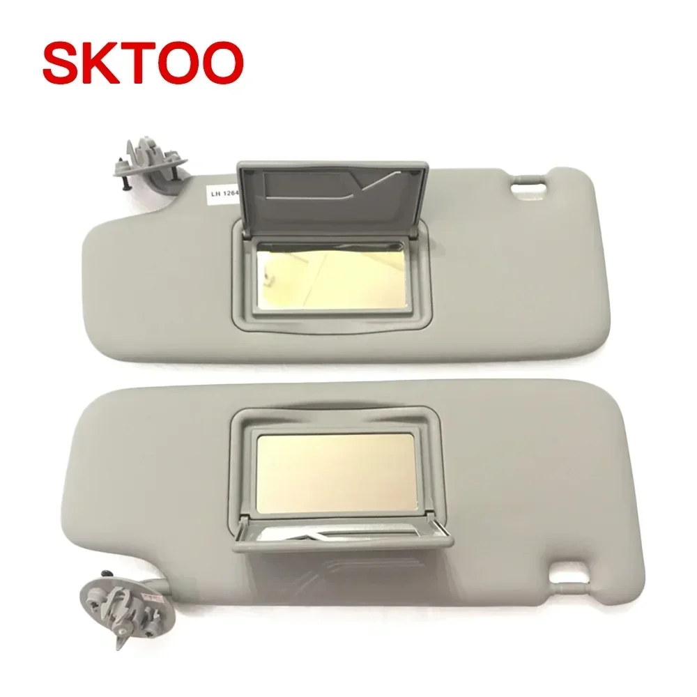 SKTOO Car Sun Visor for Chevrolet Sonic 2012-2020 Spark 2011-2022 Cruze 2009-2014 Aveo 2011 2012 2013 Makeup Mirror Accessories