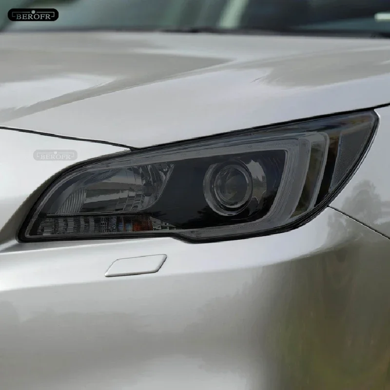 

Car Headlight Protective Tint Film Smoke Black Transparent TPU Light Sticker For Subaru Legacy 2014 2015 2016 2017 Accessories