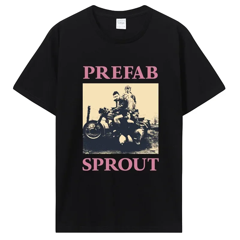 Prefab Sprout Classic T-Shirt Men's Clothing Oversized Cotton Tshirt Graphic T Shirts Funny Tees Tops