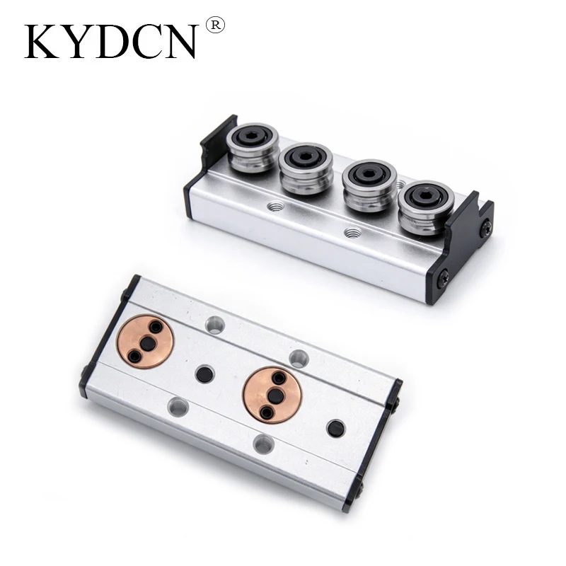 SGR Built-in Dual Axis Linear Guide Rail Kit 1pc Rail +1pc Locking Slider SGB Roller Slide for CNC Machine Parts 5