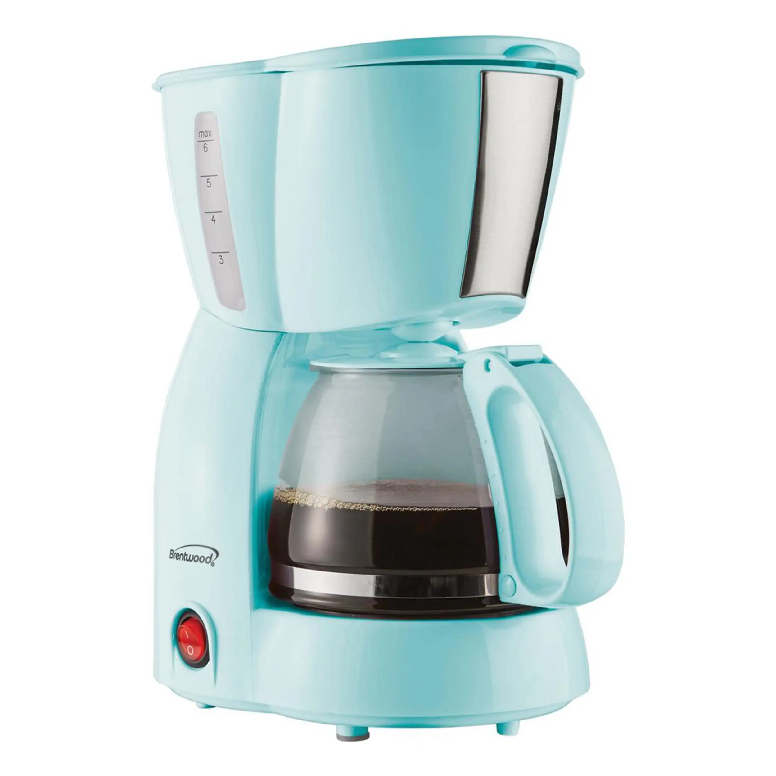 

Blue Finish 4-Cup 650W Coffee Maker