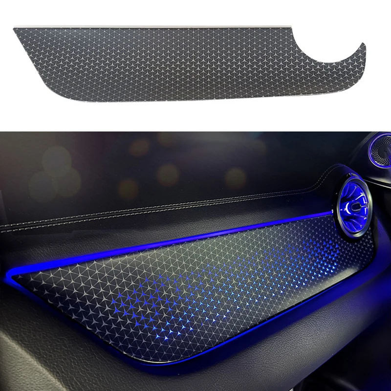 Center Console Co-pilot Panel Ambient Light For Mercedes Benz B Class W247 GLA H247 Starlight/Star Emblem Interior Accessories