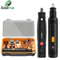 4.2V/8.4V Rotary Tool USB Charger Cordless Electric Drill Grinder Engraving Grinding Polishing Mini Wireless Drill 5 Speed