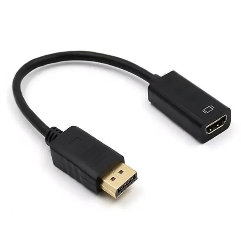 

DP To HD Cable Adapter Converter, Monitor Computer Connection Cable, DP To HD Male To Female Adapter Cable