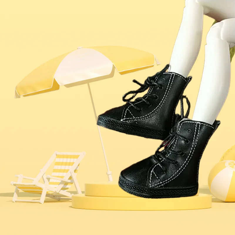 Original 6cm One Fourth Boots For Minifee Paola Reina Dolls Shoes for Mia Doll 1/4 Shoe Dolls Toy Accessories For Kids Girls