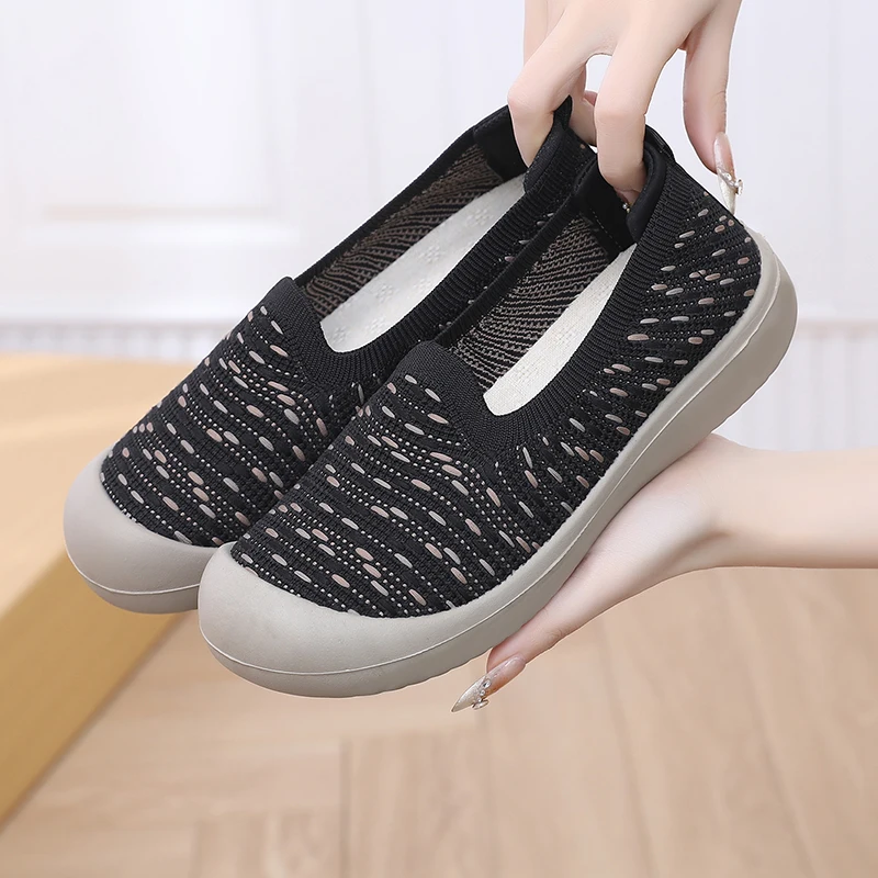 

Ladies' 2025 New Lazy Walking Shoes Soft Bottom Anti-Slip Single Shoes Casual Comfortable Slip-on Free Shipping's Shoes