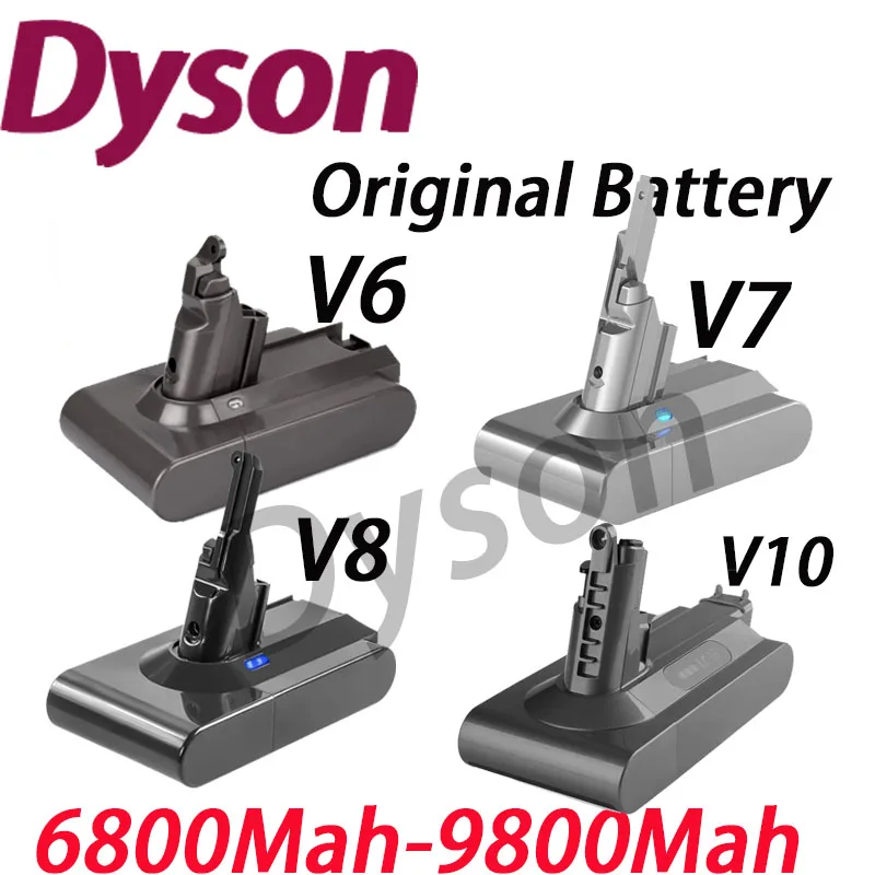 

Dyson V6 V7 V8 V10 Rechargeable Battery Sv10 Sv11 Sv12 Sv09 Vacuum Cleaner Battery Dc58 For Sony Cel Battery