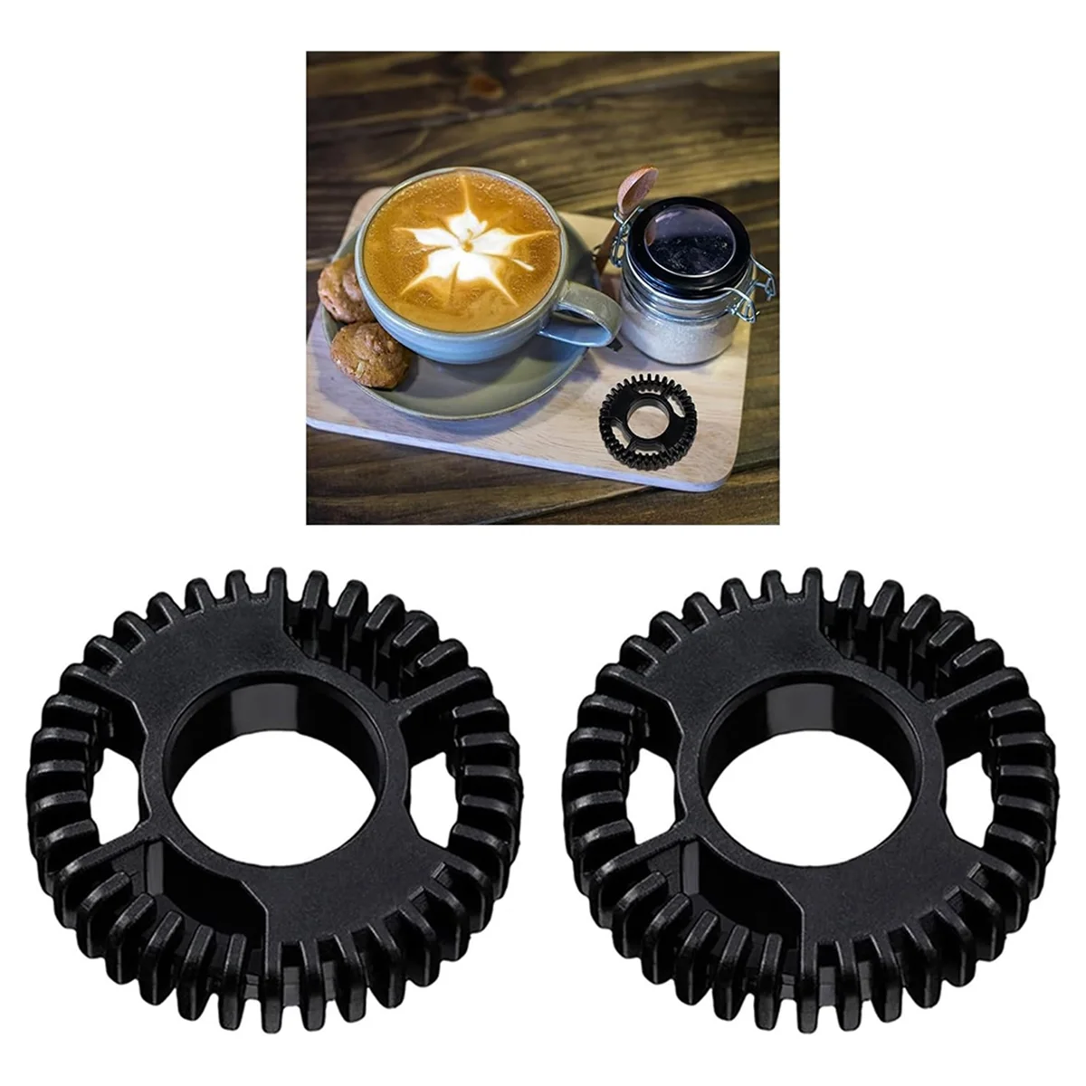 A66T Сменный венчик для вспенивания молока, 3 шт., для устройств Keurig K-Cafe Latte и капучино