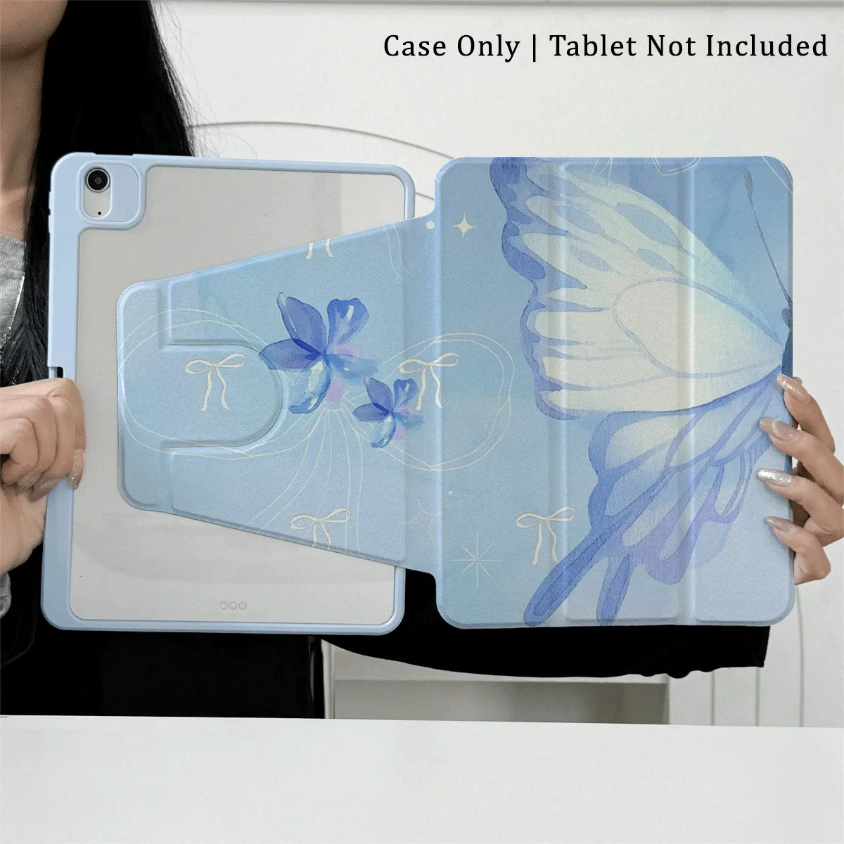 

Case compatible with iPad 10.9/Pro11/10th7/8/Air 4/5/Air 13(M3 2025)/Air 11(M3 2025)/Air 11(M3 2025)/(A16 2025)