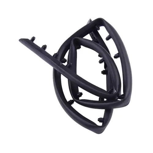 Tira de goma negra para el capó del parachoques delantero, accesorio compatible con Hyundai Accent 2012, 2013, 2014, 2015, 2016, 2017, 863571R000