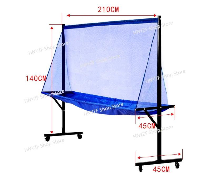 

Подвижная сетка для мячей для настольного тенниса, ловушка для переработки пинг-понга, портативная сетка для ловли мячей, оборудование, большая сетка для сбора для практики