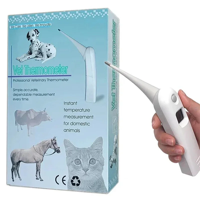 Pet Dog Diagnostic Instrument Equipment Vet Medical Digital Thermometer Waterproof Animal Veterinary thermometer