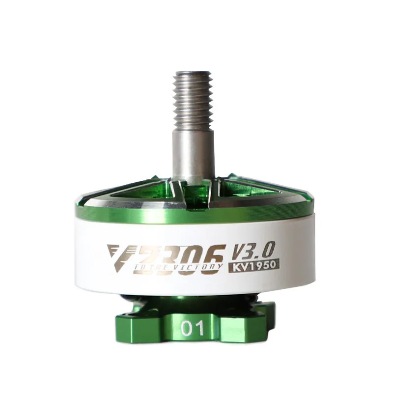 Imagem -04 - Velox-brushless Motor para Fpv Estilo Drones Peças Faça Você Mesmo V2306 v3 1750kv 1950kv 6s 2550kv 4s Pcs