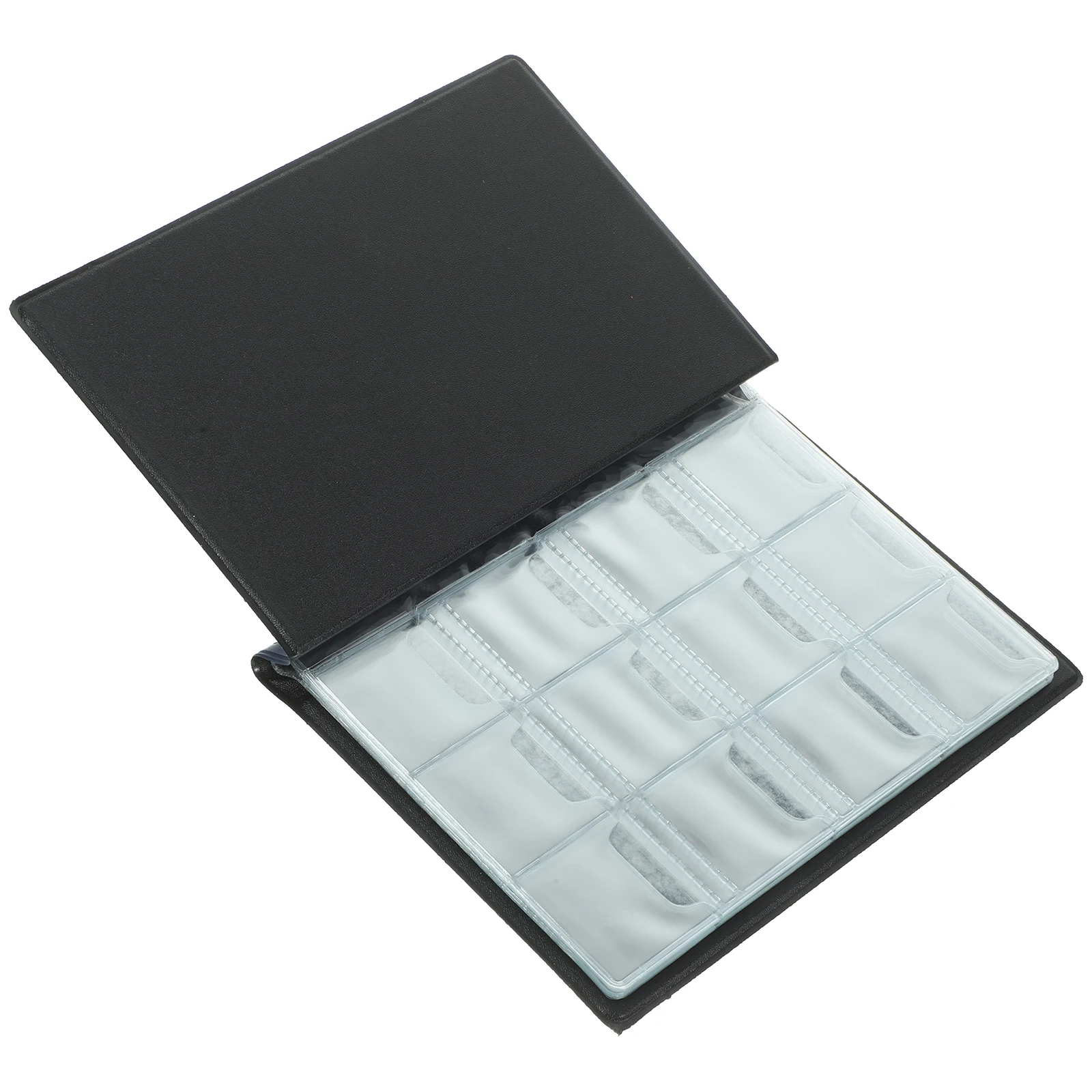 

Pu Collection Album Scratch-Resistant Storage Organizer Lightweight Commemorative Holder Album For Collectors Coin Book