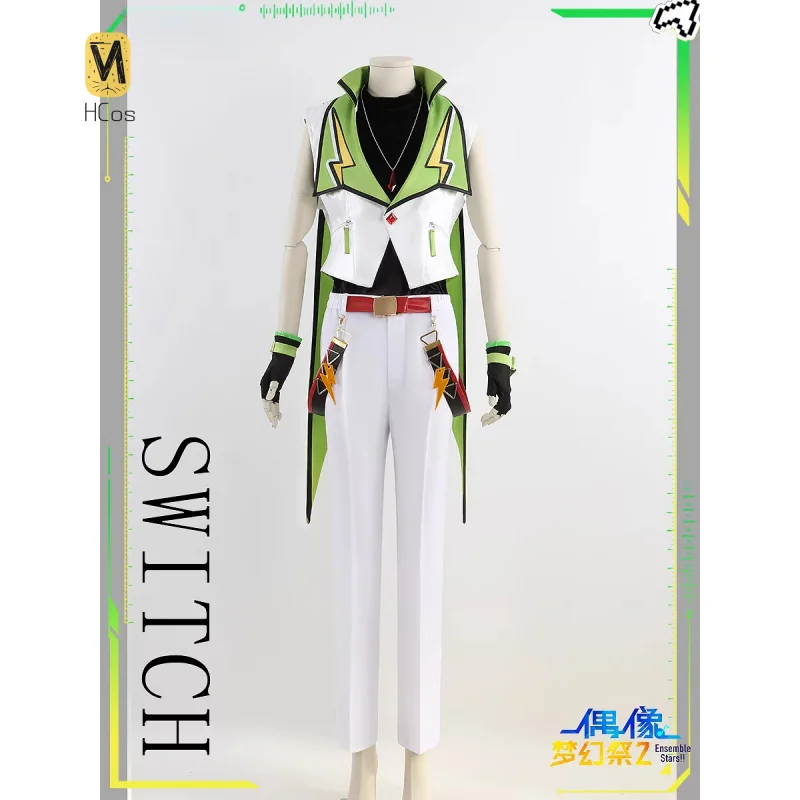

HERO Cos Ensemble Stars Sakasaki Aoba Harukawa Cosplay Costume Party Fashion Uniform Halloween Role Play Clothing