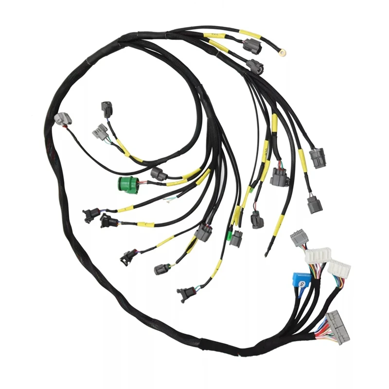 CNCH-0BD1-1, FIC30 Engine Wiring Harness For Honda Civic Integra B16 B18 D16 EK EG EM Tucked OBD2 Budget D & B-Series