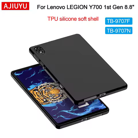 Soft Case For Lenovo Legion Y700 2022 Game Tablet for LEGION Y700 1st Gen 8.8" TB-9707F TB-9707N Silicone TPU Shell Back Cover