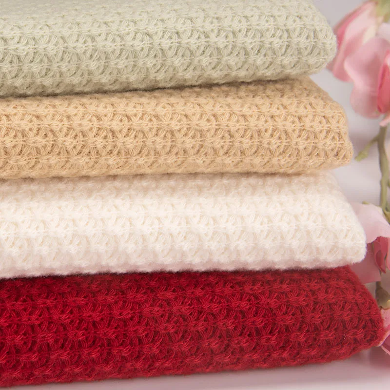 

Single Sided Woolen Fabric Pillows Autumn Winter Coats Windbreakers Clothing Fabrics Cloth for Diy Sewing Material