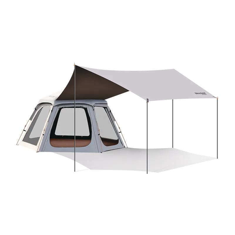 

Outdoor hexagonal tent camping portable folding automatic