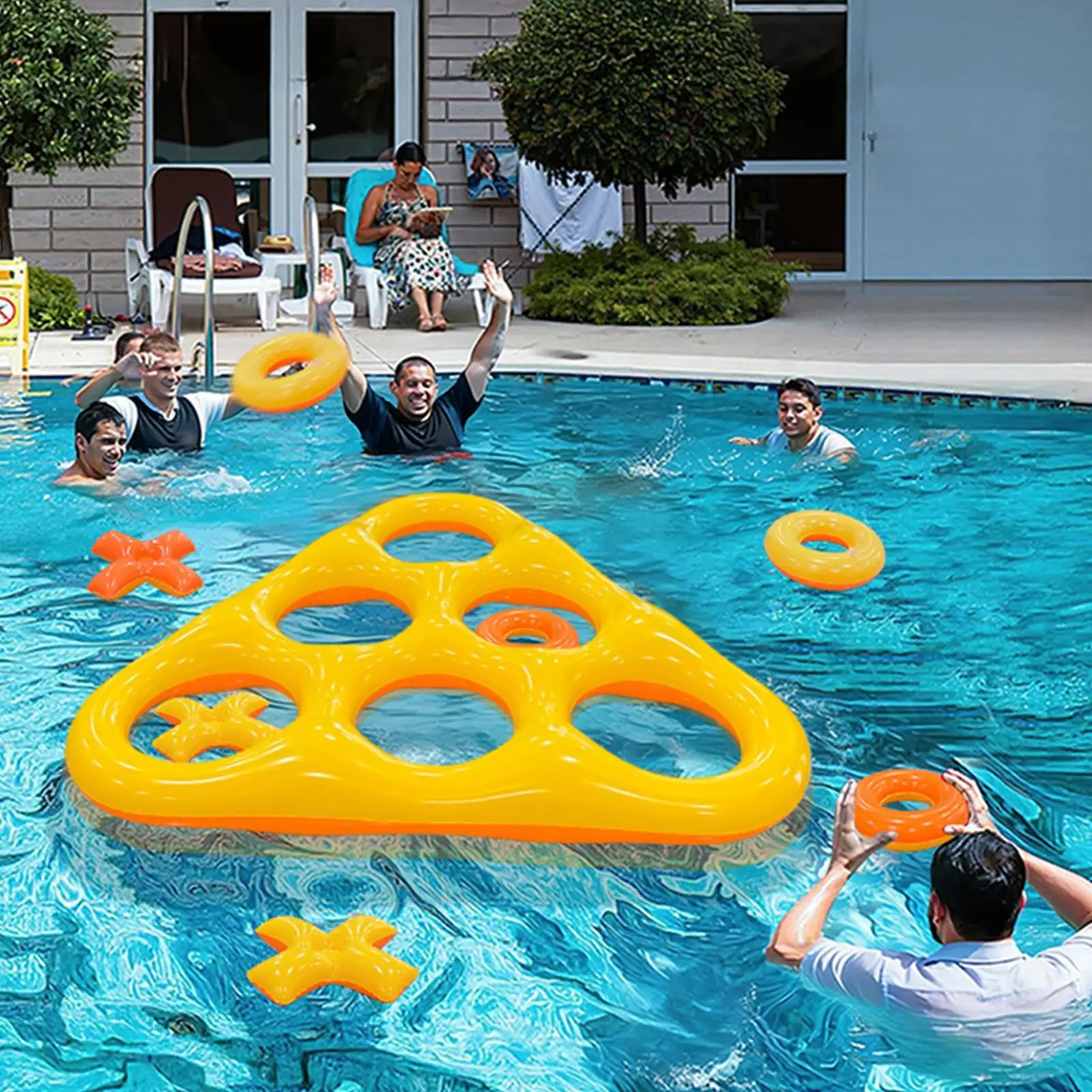 

Swimming Pool Games Family Outdoor Toss Activities Pool Toys For Kids Teens Adults Yard Beach Lawn Camping Party Summer