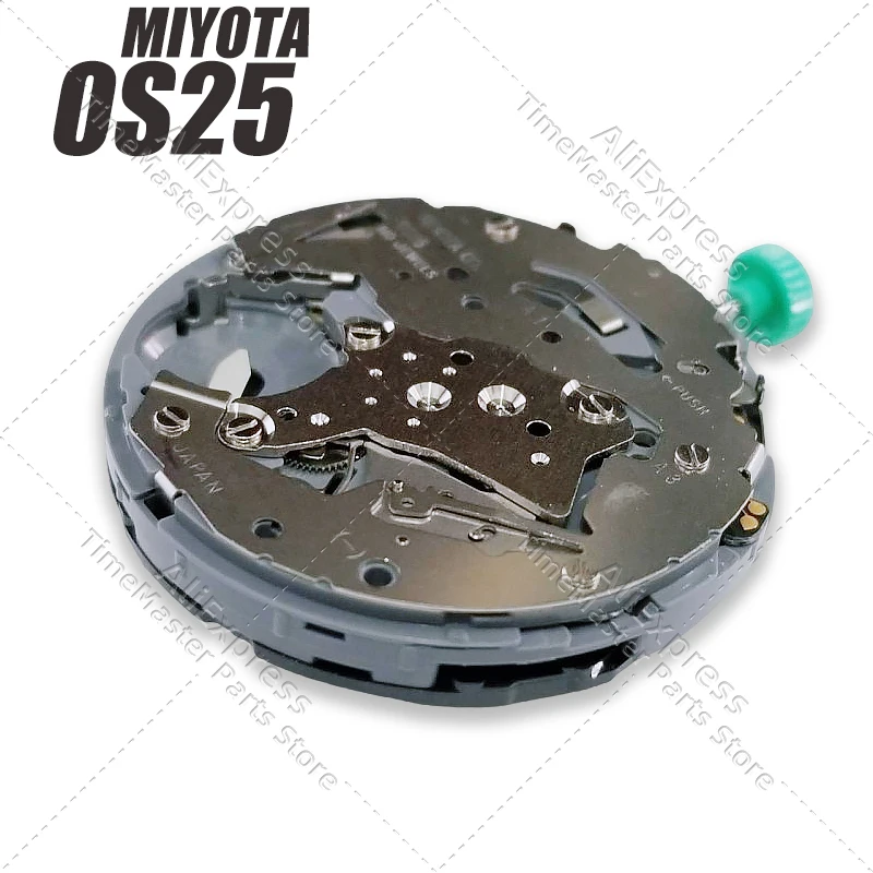กลไกควอตซ์โครโนกราฟ Miyota OS25 0S25 3 เข็ม พร้อมวันที่ SR927W 13? ? อะไหล่ซ่อมนาฬิกาขนาด 5.10 มม.