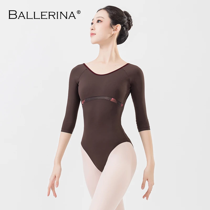 Ballerina Ballet Leotard for Women, Ballerina Costume, Dance Wear, Professional Training, Gymnastics, 5894