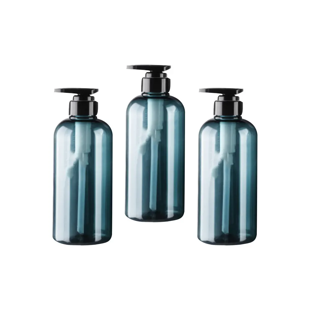 

Набор из 3 флаконов-диспенсеров для масла и лосьона, пустые, с помпой, для увлажняющих средств и геля для душа
