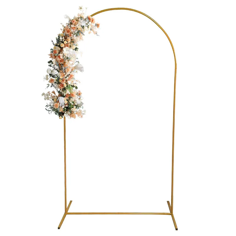 1 STKS Gouden Bruiloft Boog Stand, Party Decor Ballon boog, Frame Achtergrond Houder Beugel, Maat 4FT 5FT 6FT 6.6FT 7.2FT - afbeelding 1