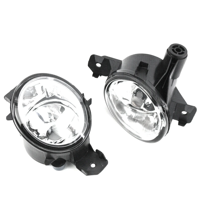 2PCS Set Car Front Fog Light Car Lamps NO/Bulbs Car Fog Light Fits For BMW X1 X3 X5 E70 2007-2010 63177184317 63177184318