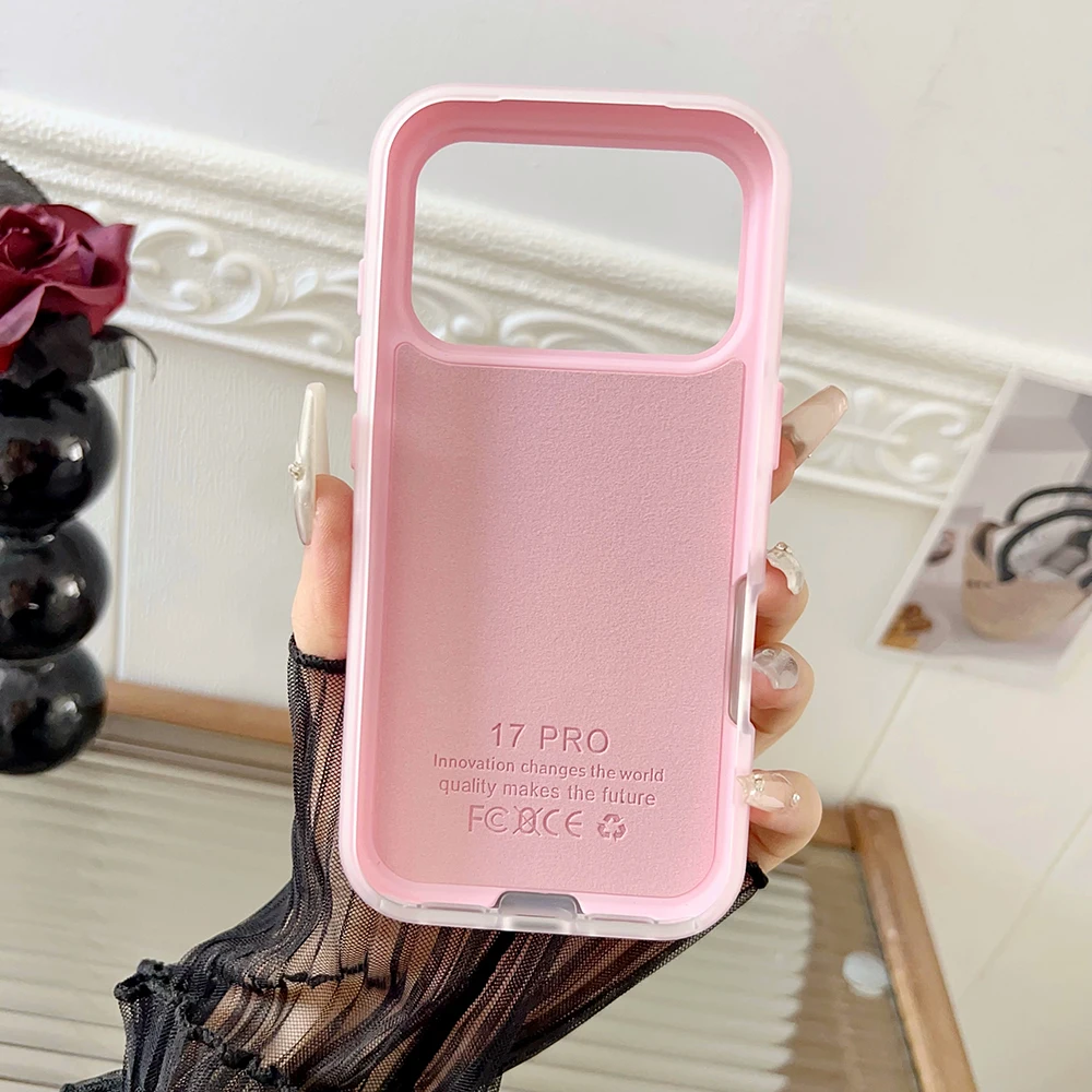 Stoßfeste Silikon-Handyhülle für iPhone 15 14 13 12 11 17 18 Pro Max Plus Schutz ID ATM-Kartentasche Abdeckung für iPhone 17pro – Detail 9