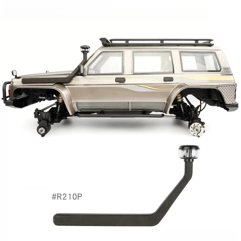 Snorkel for YK4107 1/10 RC Car Transparent Sand Collection Cup Simulated Airway Diving Snorkel Toy Car Modification Parts