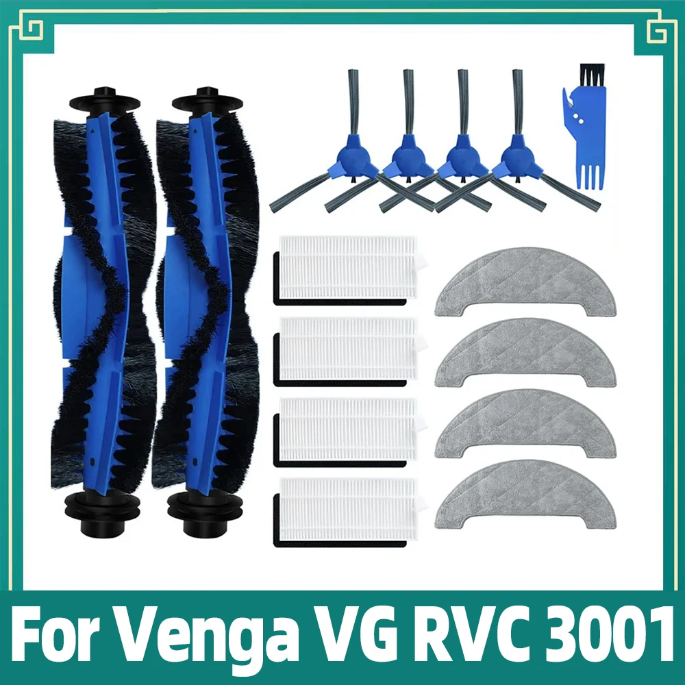 

Для робота-пылесоса Venga VG RVC 3000 3001, основная боковая щетка, Hepa фильтр, Швабра, тряпка, салфетка, сменные детали, аксессуары, запасные части