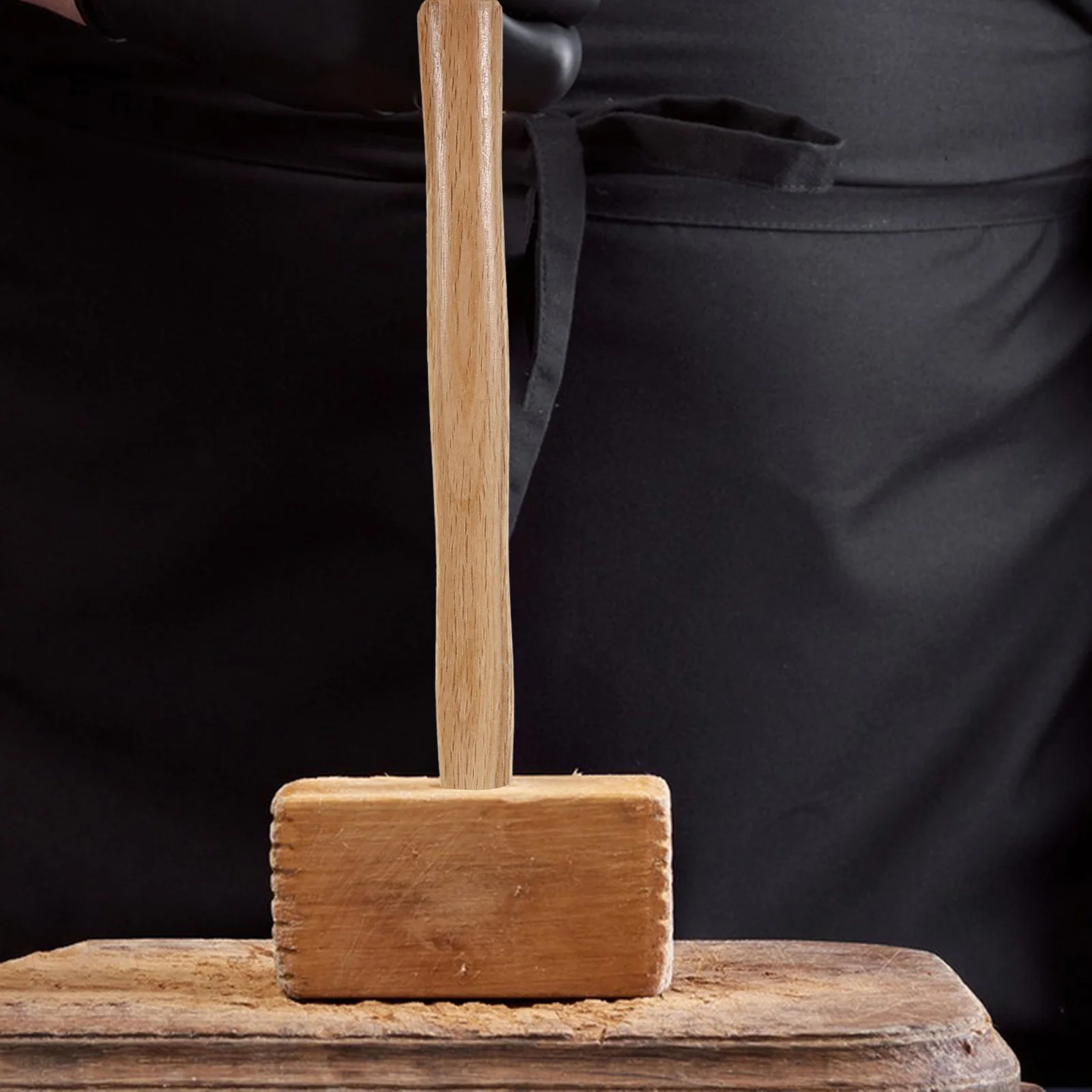 

2Pcs Wood Hammer Handle Replacement Natural Material Perfect Fit for Broken Hammers Hammer Handle Wooden Handles