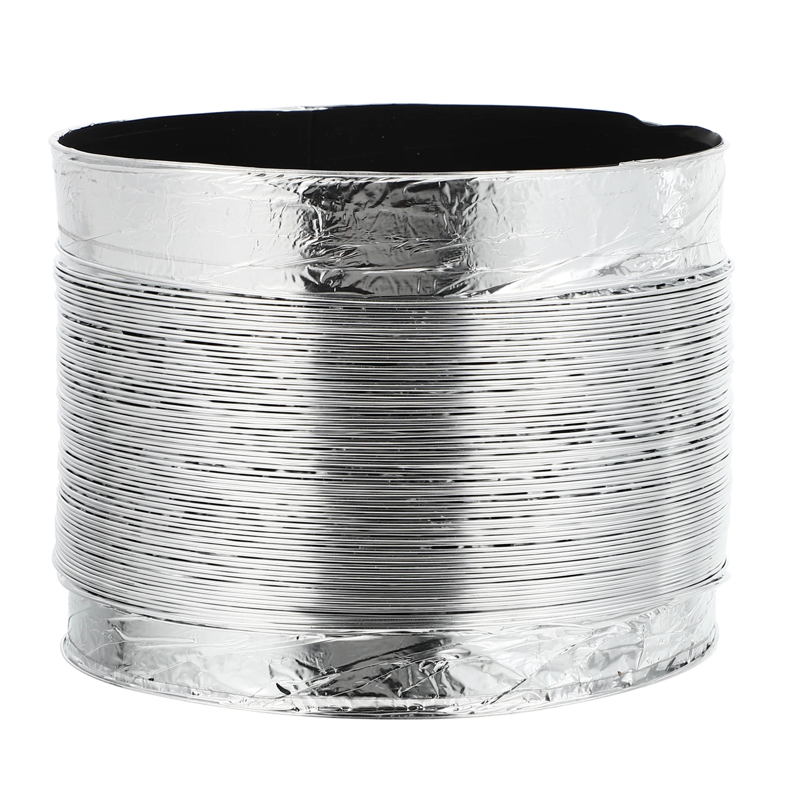 

1pc Telescopic Exhaust Pipe Duct Hose Aluminum Foil Kitchen Range Hood Replacement Fire Prevention Easy Installation