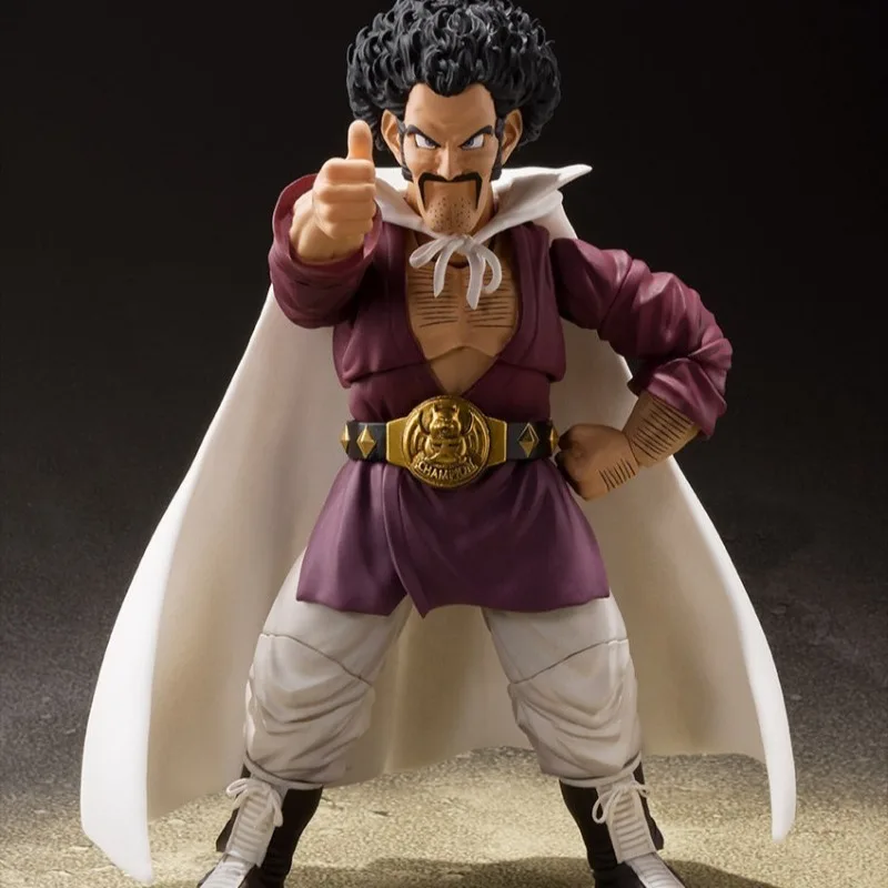 Figura de Acción Coleccionable de Mr. Satan de Dragon Ball Z/Dragon Ball Kai, Edición Limitada de Bandai Tamashii Web, Regalo para Niños