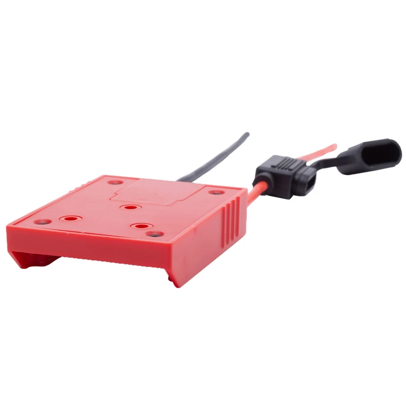 Imagem -06 - Adaptador de Bateria Li-ion com Fusível Conector Conversor 18v 14awg Adaptador Faça Você Mesmo para Máquinas de Aparelhos Carro com Fusível