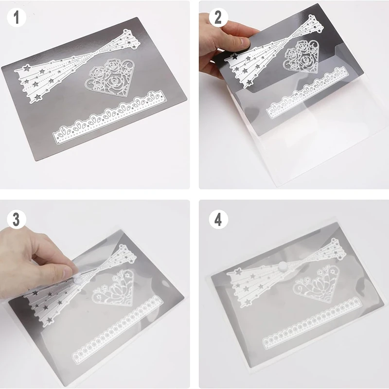 حار TTKK سميكة 8 حزمة شريط ورقي مغناطيسي يستقر وملصقات ملصقات ل يموت تخزين ختم يموت قطع بطاقة التخزين صنع